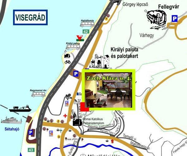 Zach Klara Utcai Apartman Visegrád Екстериор снимка
